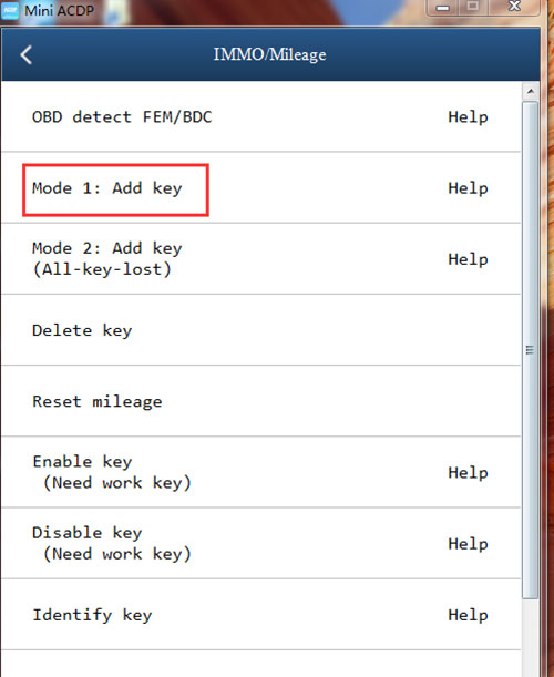 mini acdp fail to backup coding data solution 5