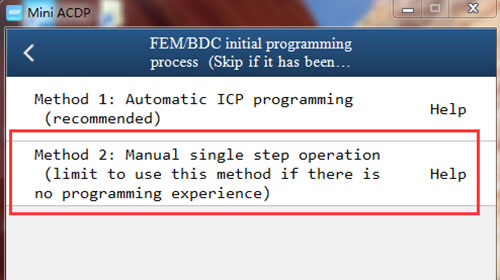 mini acdp fail to backup coding data solution 7